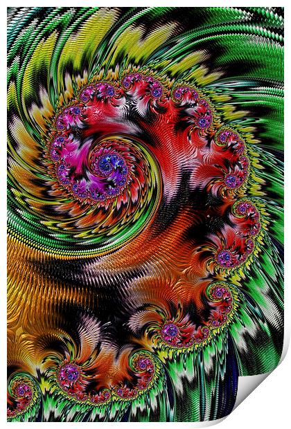 Cyclonic Print by Steve Purnell