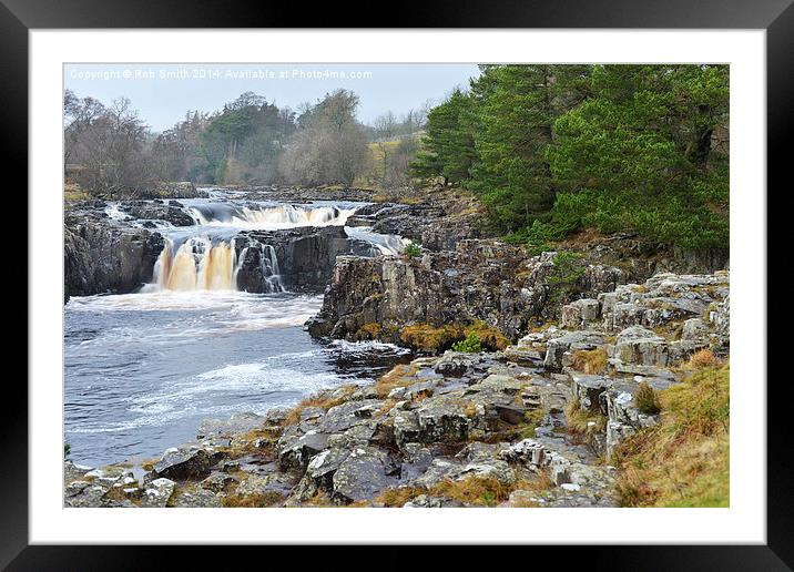  Low Force Framed Mounted Print by Rob Smith