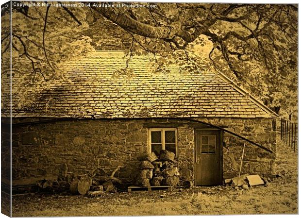 The Woodcutters Cottage Canvas Print by Bill Lighterness