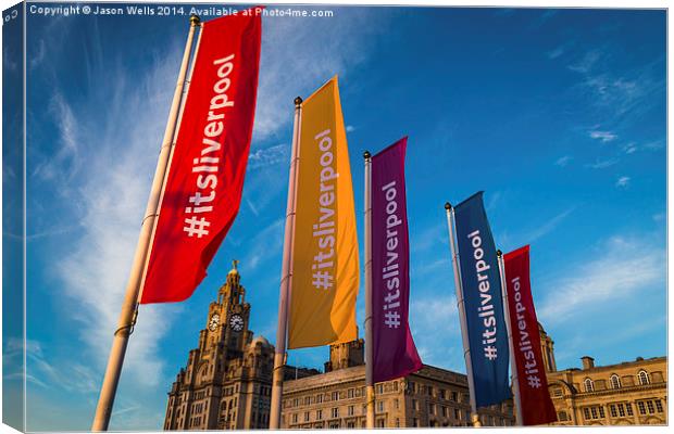  Its Liverpool Canvas Print by Jason Wells