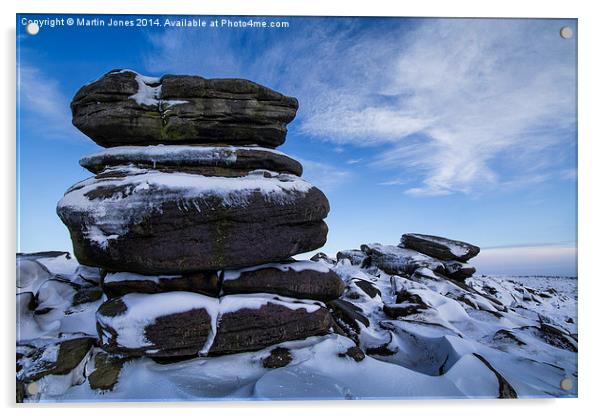 The Mighty Boulders of Higger Tor Acrylic by K7 Photography