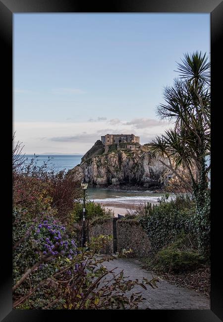  St Catherines Island, Tenby.  Framed Print by Becky Dix