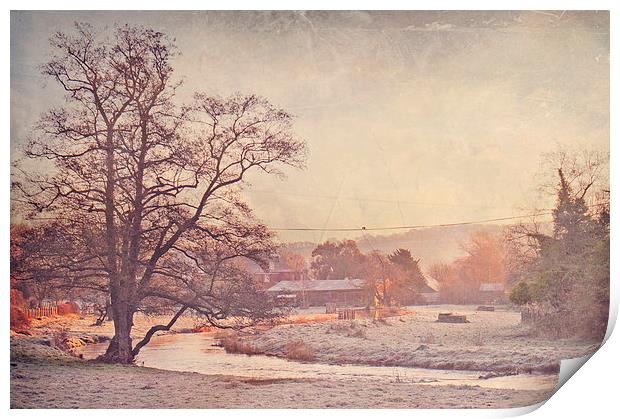 Eynsford River  Print by Dawn Cox