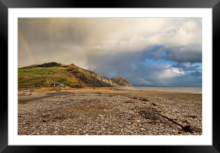  Winter Storm Framed Mounted Print by Val Saxby LRPS