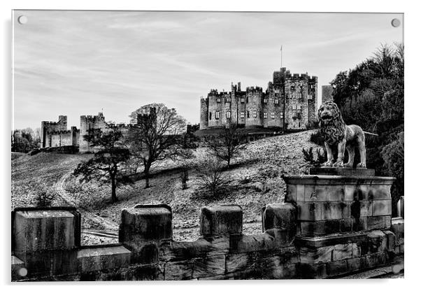  Alnwick Castle Acrylic by Northeast Images