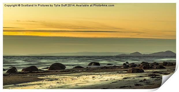 From Seamill over the Clyde Print by Tylie Duff Photo Art
