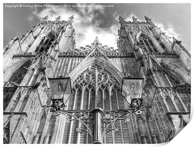  York Minster Print by Colin Williams Photography