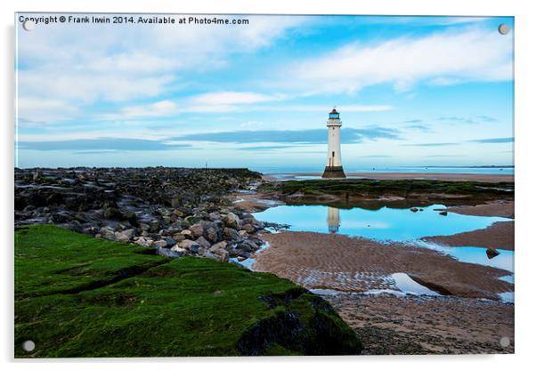  Perch Rock Lighthouse, New Brighton, Wirral, UK Acrylic by Frank Irwin