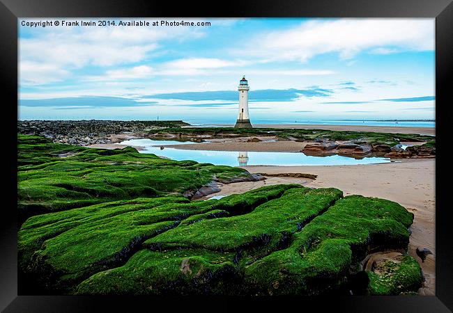 Perch Rock Lighthouse, New Brighton, Wirral, UK Framed Print by Frank Irwin