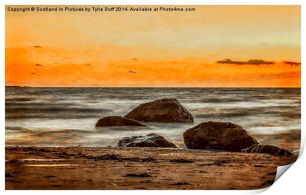  From Seamill to Ailsa Craig Print by Tylie Duff Photo Art