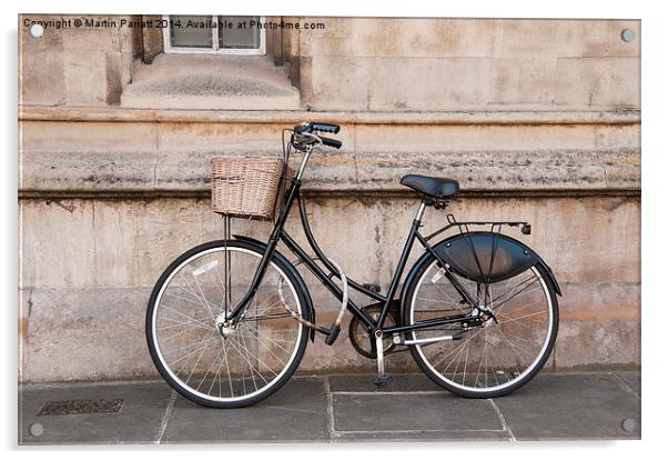  Cambridge Bicycle Acrylic by Martin Parratt