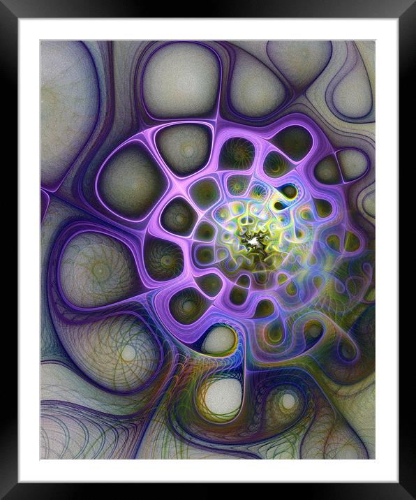 Mindscapes Framed Mounted Print by Amanda Moore
