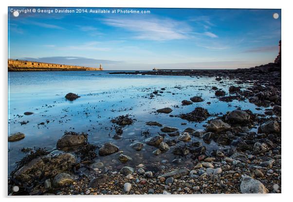  As the Tide Turned Acrylic by George Davidson