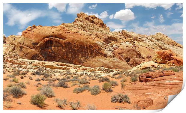 Valley of Fire Print by Mary Lane