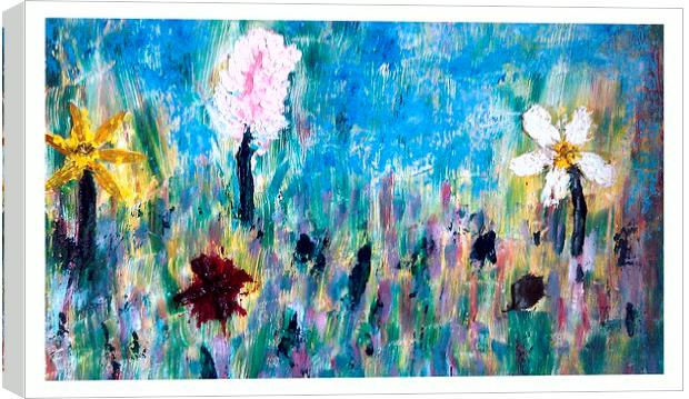  Meadow Canvas Print by Carmel Fiorentini