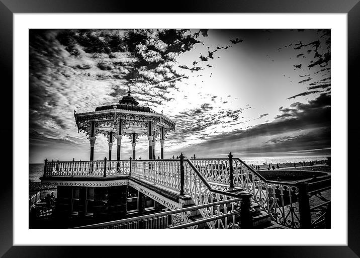  The Bandstand Framed Mounted Print by Mark Caplice