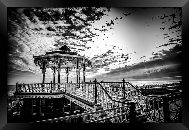  The Bandstand Framed Print by Mark Caplice