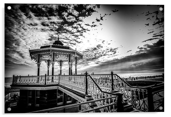  The Bandstand Acrylic by Mark Caplice