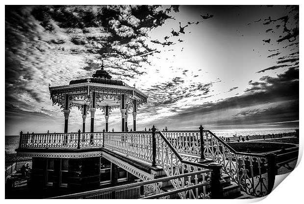  The Bandstand Print by Mark Caplice