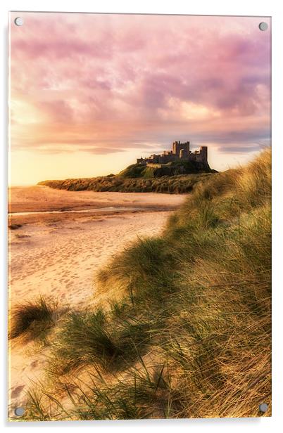 Bamburgh Castle Acrylic by Northeast Images