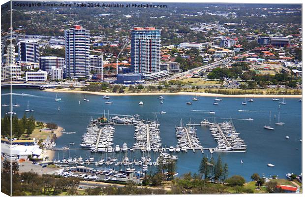  Luxury Lifestyle on the Gold Coast Canvas Print by Carole-Anne Fooks