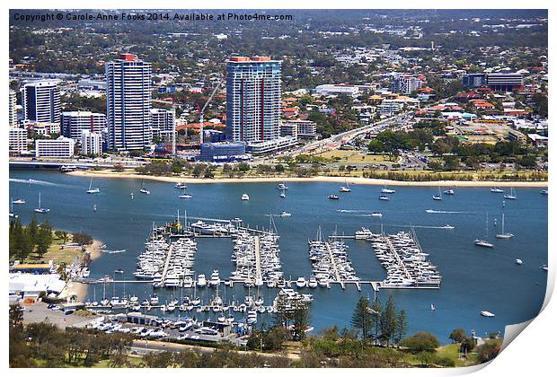  Luxury Lifestyle on the Gold Coast Print by Carole-Anne Fooks