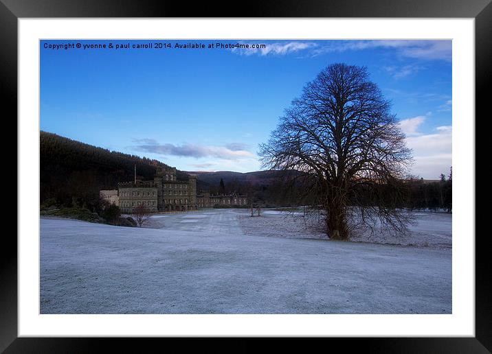 Taymouth Castle, Kenmore Framed Mounted Print by yvonne & paul carroll