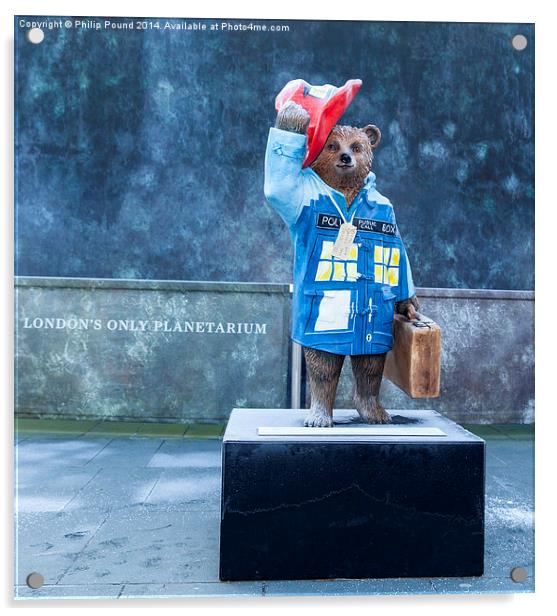  Paddington Who? Acrylic by Philip Pound