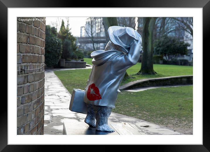  Love Paddington by Lulu Guinness Framed Mounted Print by Philip Pound