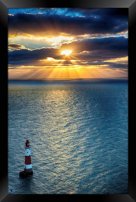  Beachy Head Daybreak Framed Print by Phil Clements