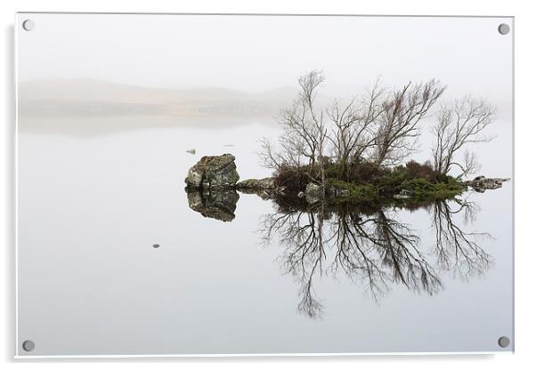  Rannoch Moor Mist Acrylic by Grant Glendinning