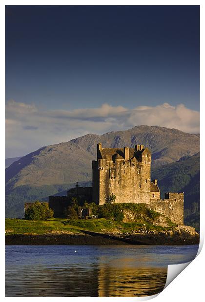 Castle Eilean Donan Print by Gabor Pozsgai