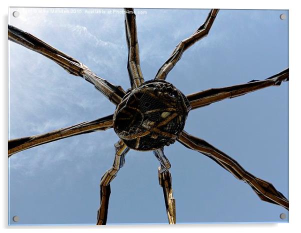 Maman Spider Sculpture  Acrylic by Mike Marsden