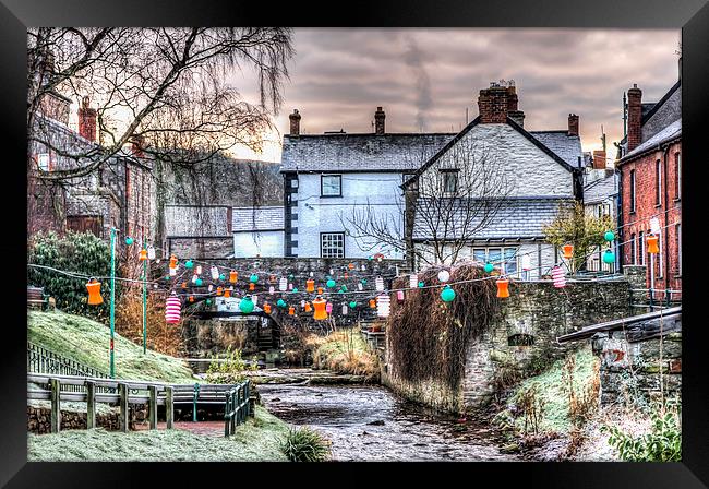 Talgarth Powys 7 Framed Print by Steve Purnell