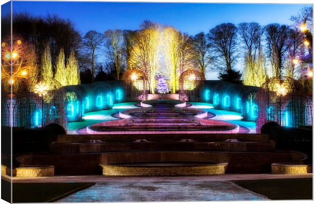  Alnwick Garden Canvas Print by Northeast Images