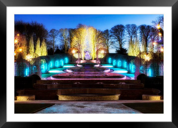  Alnwick Garden Framed Mounted Print by Northeast Images