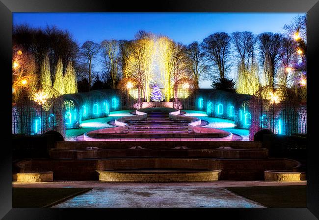  Alnwick Garden Framed Print by Northeast Images