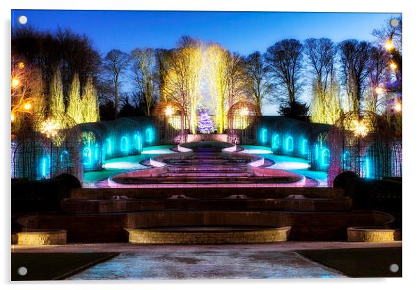  Alnwick Garden Acrylic by Northeast Images