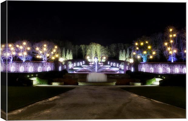  Alnwick Garden Canvas Print by Northeast Images