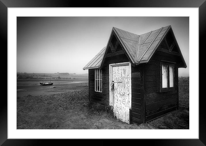 Ferryman's Hut Framed Mounted Print by Keith Naylor