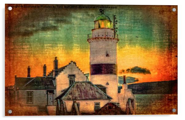 The Cloch Lighthouse Acrylic by Tylie Duff Photo Art