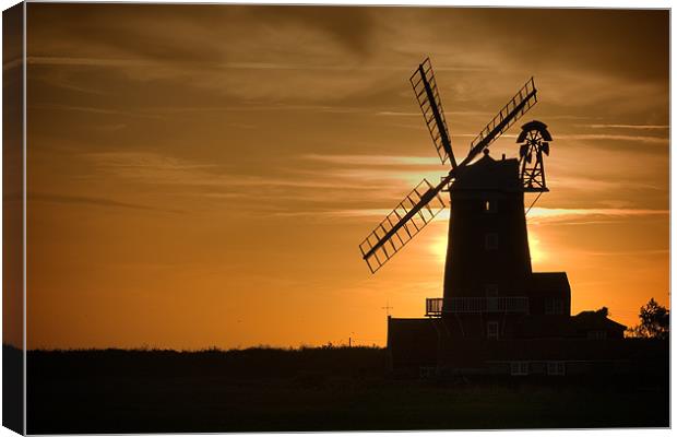 Cley-next-the-Sea Windmill Canvas Print by Keith Naylor