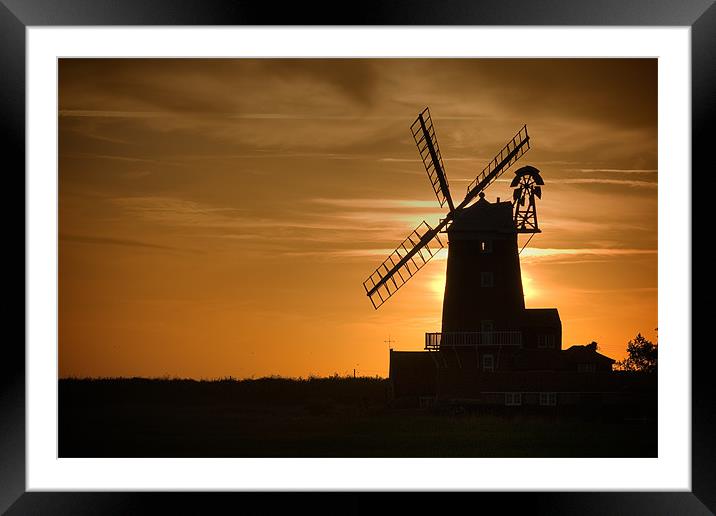 Cley-next-the-Sea Windmill Framed Mounted Print by Keith Naylor