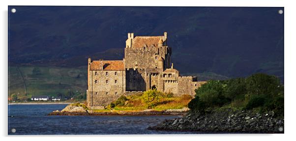  Eilean Donan Castle Acrylic by Raymond Ball