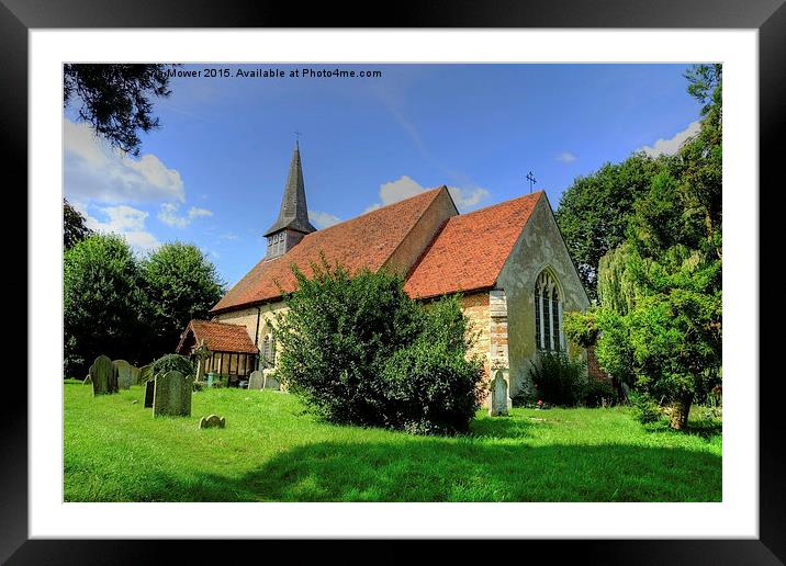 Cressing All Saints  Framed Mounted Print by Diana Mower