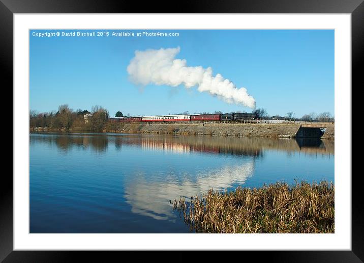  Butterley Reflections Framed Mounted Print by David Birchall