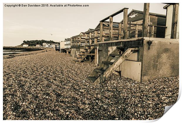  Whitstable Seafront Print by Dan Davidson
