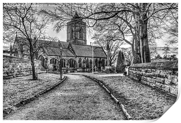  St Helen's Church Print by Pete Lawless