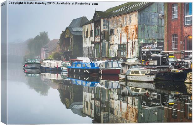  Riverside Canvas Print by Kate Barclay