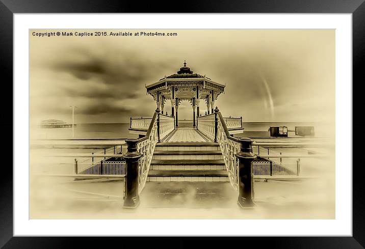  The Bandstand Framed Mounted Print by Mark Caplice